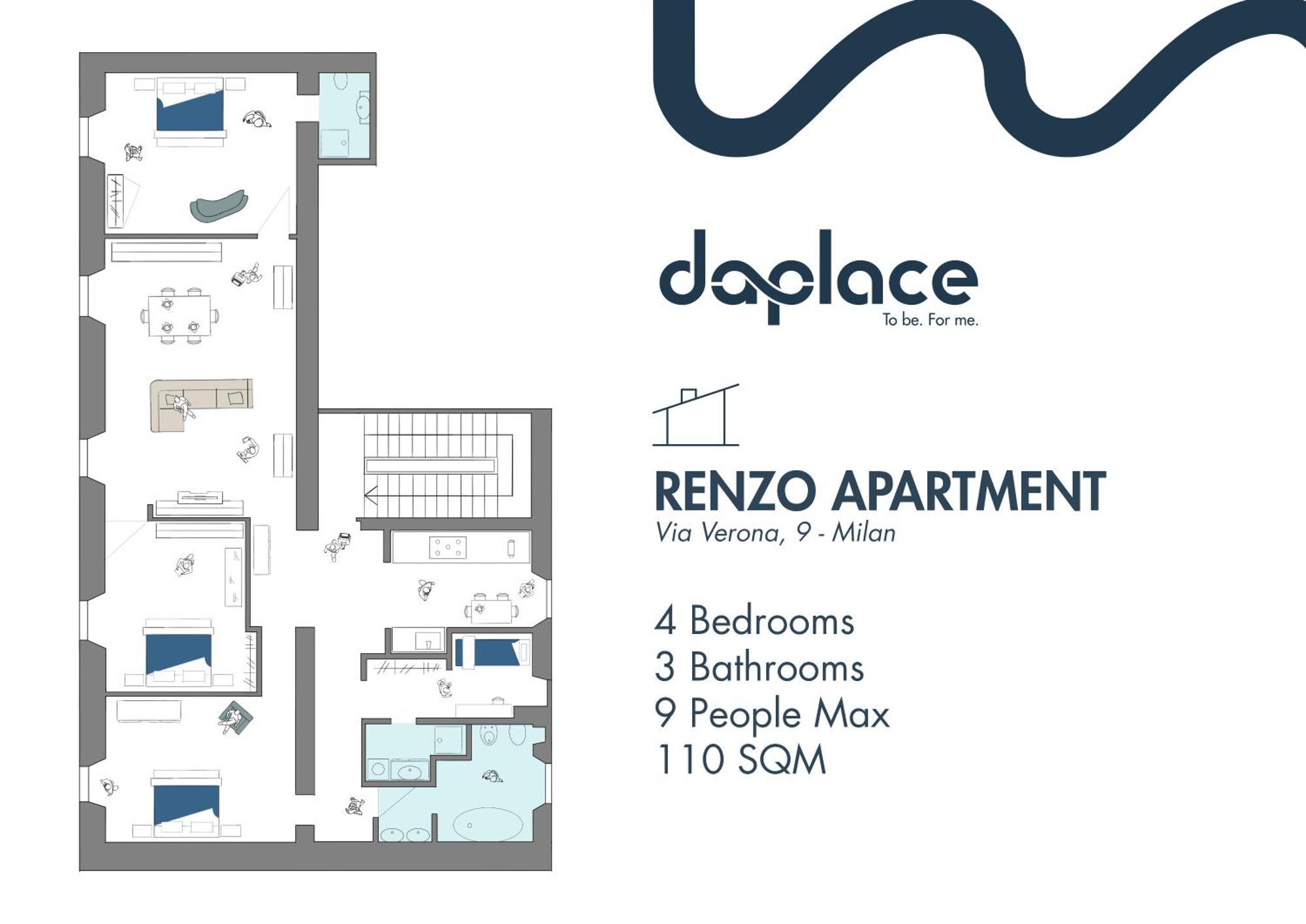 Daplace - Renzo Apartment 밀라노 외부 사진